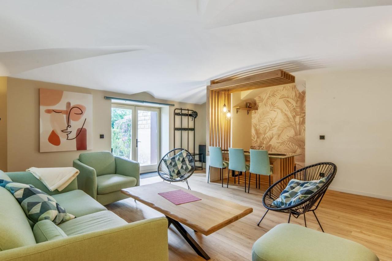 Wonderful apartment in a château with a yard - Houlgate - Welkeys Exterior foto